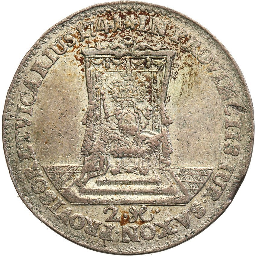 August III Sas. 2 grosze 1741, Wikariat